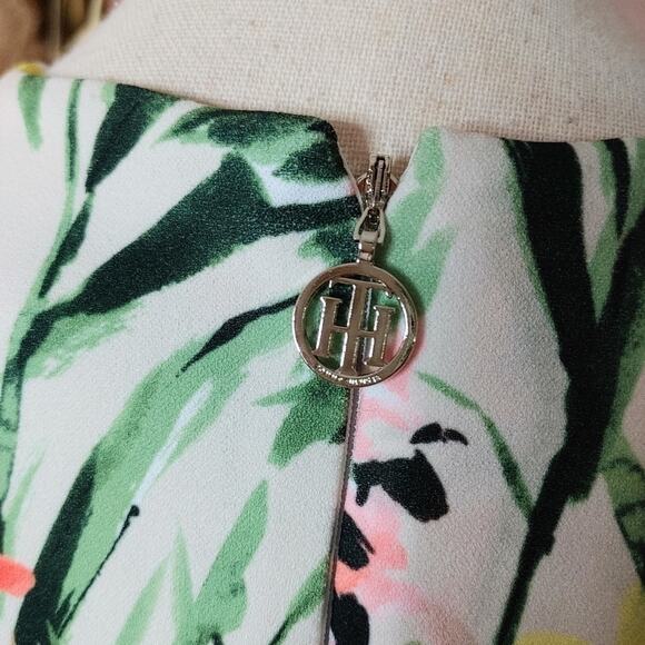 Tommy Hilfiger Size 2 Floral Yellow Daffodils Flowers Sleeveless Summe Wedding D - Picture 4 of 6